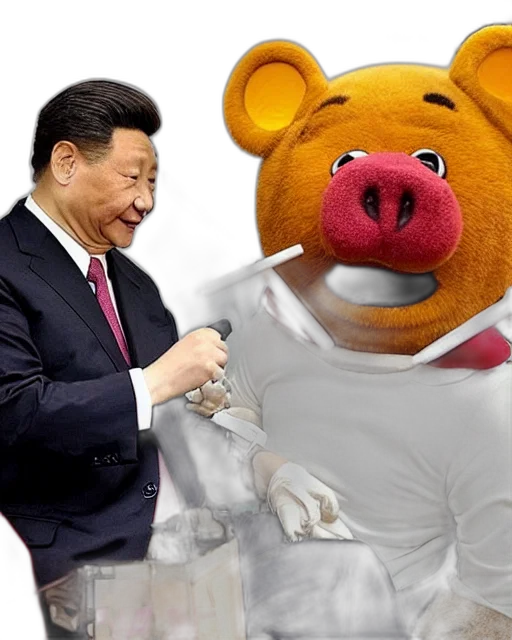 animal, mask, fire, president transparent PNG cut-out