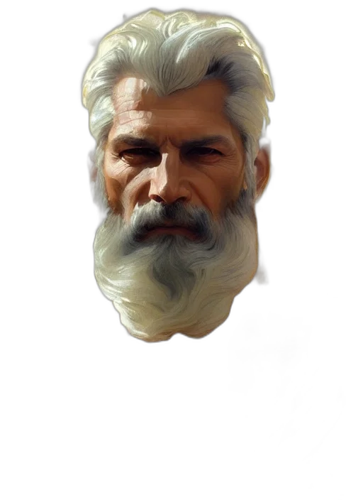 face, mask, creature, hair, photorealistic, concept art, fantasy art, 3d render transparent PNG cut-out