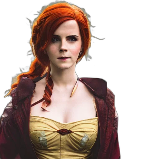 dress, concept art, comic book art, fantasy art transparent PNG cut-out
