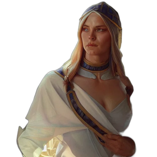 crown, staff, dress, sword, fantasy art, concept art, pixel art, photorealistic transparent PNG cut-out