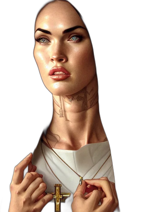 jewelry, dress, face, staff transparent PNG cut-out