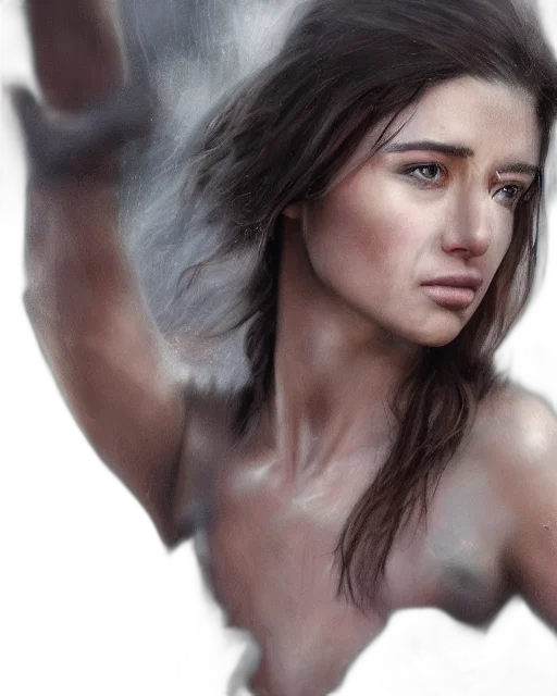 face, hair, photorealistic, concept art, fantasy art, comic book art, highly, detailed transparent PNG cut-out