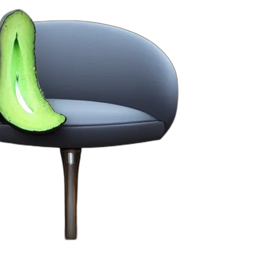 furniture, hat, crown, shoes, 3d render, concept art, chair, shape transparent PNG cut-out
