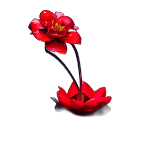flower, crown, staff, jewelry transparent PNG cut-out