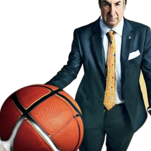 saul, goodman, balling, basketball, court transparent PNG cut-out