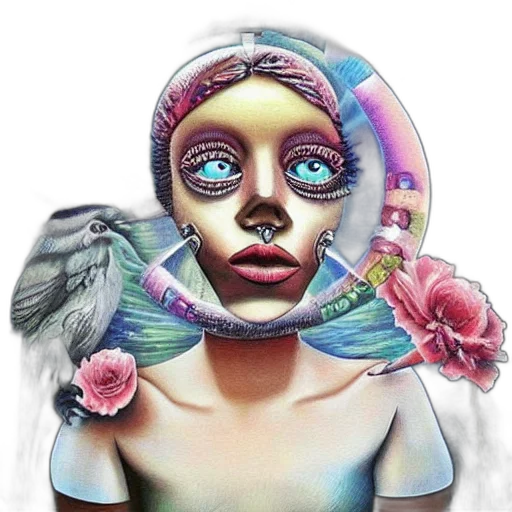 mask, face, jewelry, creature transparent PNG cut-out