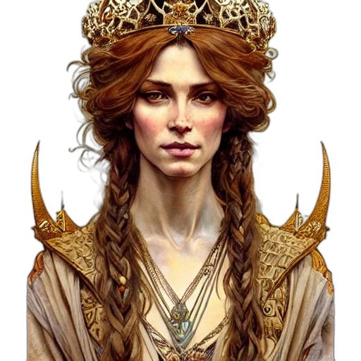 crown, jewelry, face, staff transparent PNG cut-out