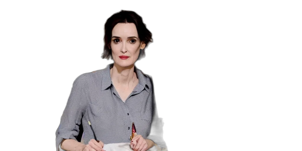 dress, photorealistic, cartoon, winona transparent PNG cut-out