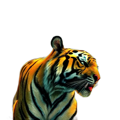 animal, creature, face, mask, photorealistic, oil painting, 3d render, watercolor transparent PNG cut-out
