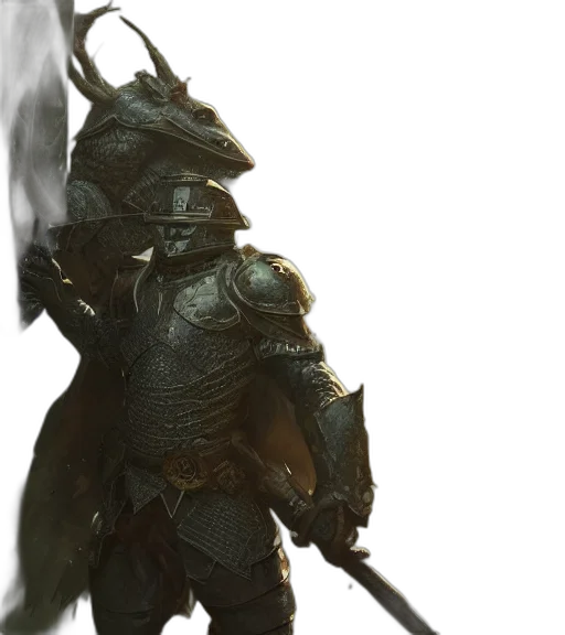 sword, dragon, weapon, staff, concept art, fantasy art, 3d render, photorealistic transparent PNG cut-out