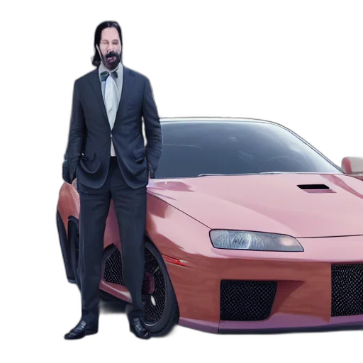 car, weapon, animal, concept art transparent PNG cut-out