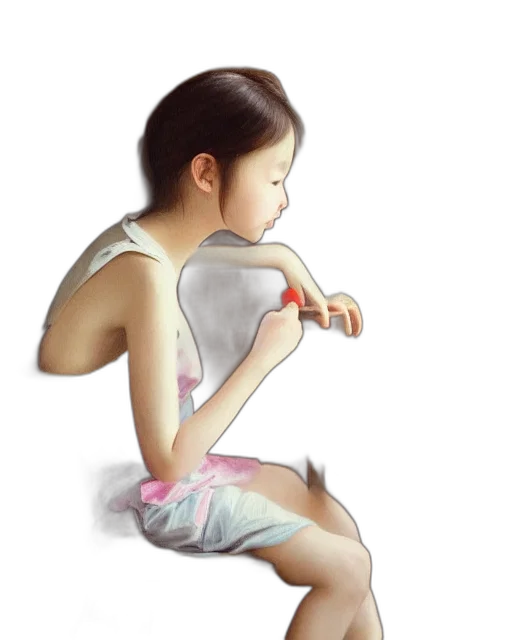 dress, jewelry, face, mask, oil painting, photorealistic, watercolor, concept art transparent PNG cut-out