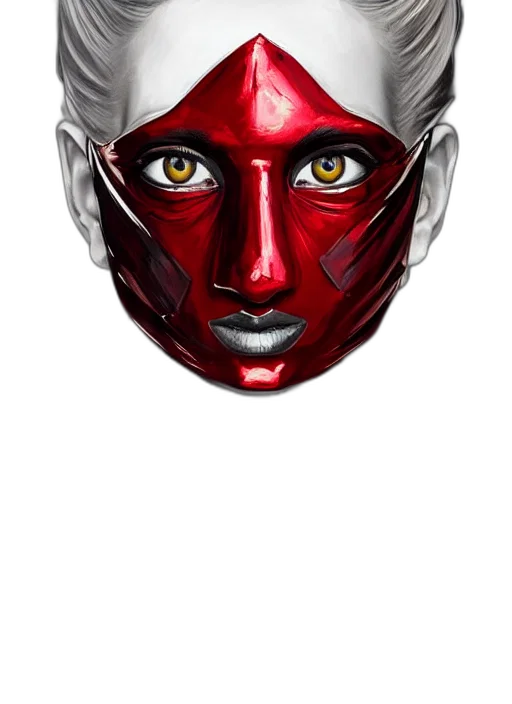mask, face, robot, creature transparent PNG cut-out