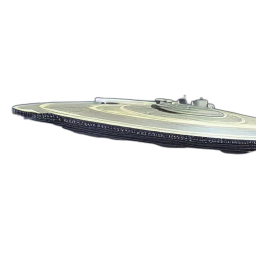 3d render, concept art, uss, enterprise transparent PNG cut-out