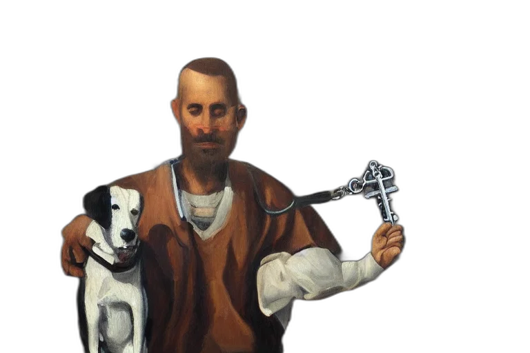 staff, weapon, robot, animal transparent PNG cut-out