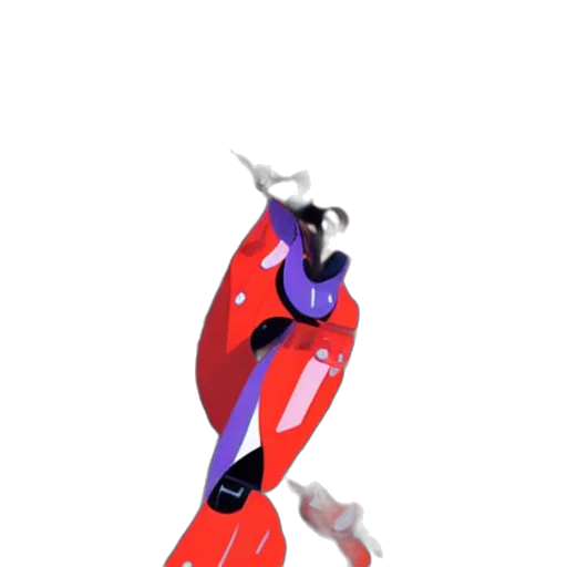 robot, weapon, staff, shoes, 3d render, concept art, fantasy art, pixel art transparent PNG cut-out