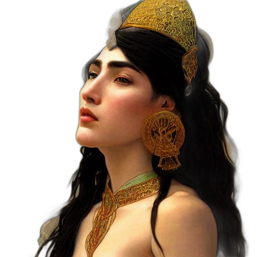 jewelry, crown, face, mask transparent PNG cut-out