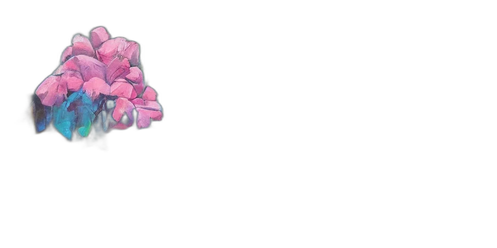 flower, jewelry, crown, umbrella, pixel art, vaporwave, 3d render, photorealistic transparent PNG cut-out