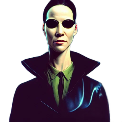 mask, face, jacket, robot transparent PNG cut-out