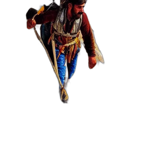 staff, sword, weapon, hat transparent PNG cut-out