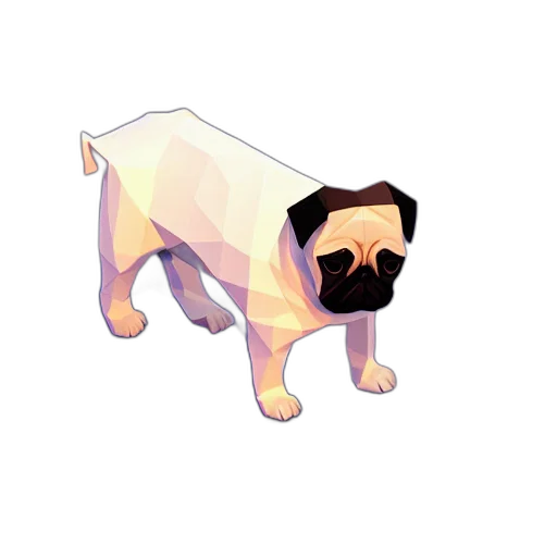 animal, creature, staff, pixel art transparent PNG cut-out