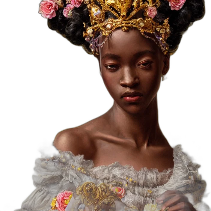 crown, jewelry, fantasy art, photorealistic transparent PNG cut-out