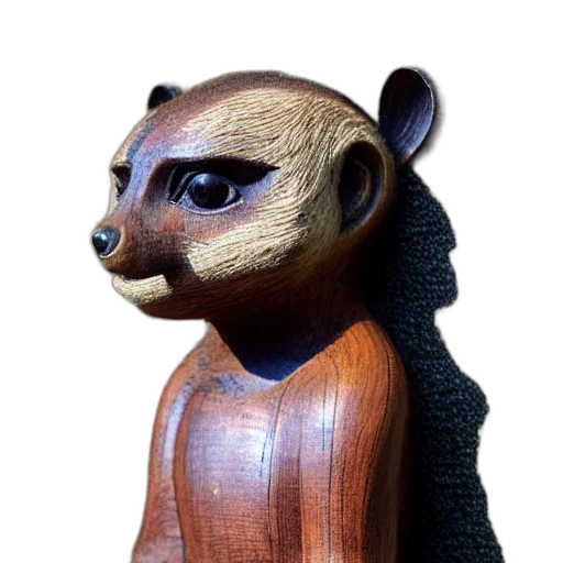 staff, animal, mask, creature, 3d render, photorealistic, concept art, fantasy art transparent PNG cut-out