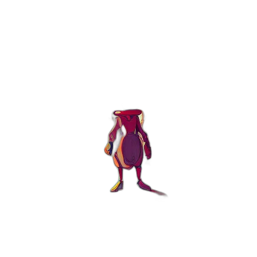 dragon, creature, animal, hat, concept art, pixel art, 3d render, fantasy art transparent PNG cut-out