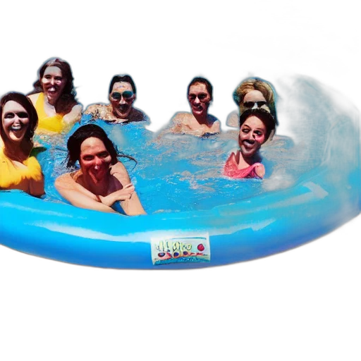staff, underwater, people, kiddie transparent PNG cut-out