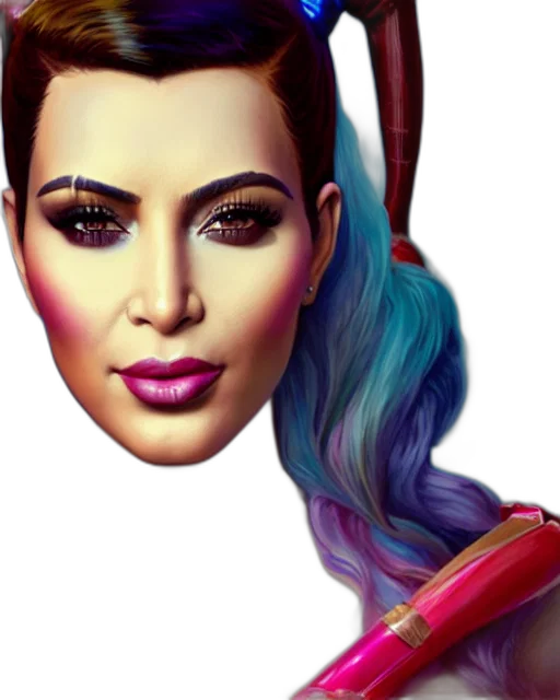 face, mask, hair, jewelry, photorealistic, 3d render, fantasy art, cartoon transparent PNG cut-out