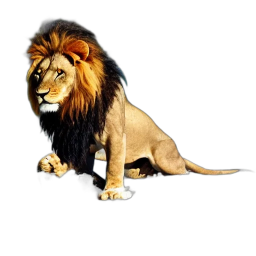 animal, crown, staff, creature transparent PNG cut-out