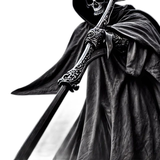 staff, mask, sword, weapon, fantasy art, comic book art, concept art, photorealistic transparent PNG cut-out