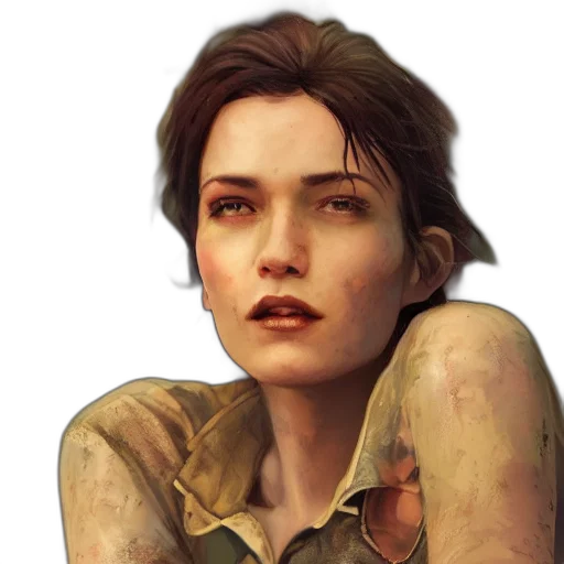 face, concept art, photorealistic, fantasy art transparent PNG cut-out