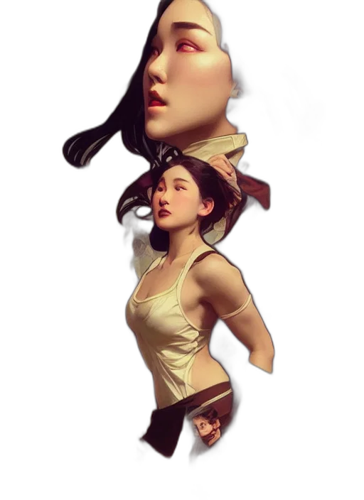 face, dress, crown, mask transparent PNG cut-out
