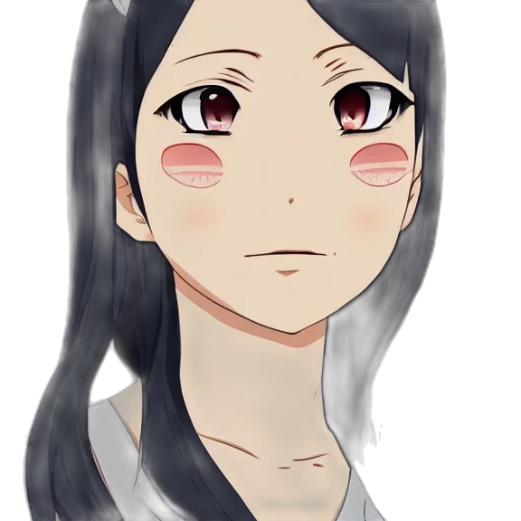 face, staff, mask, anime transparent PNG cut-out
