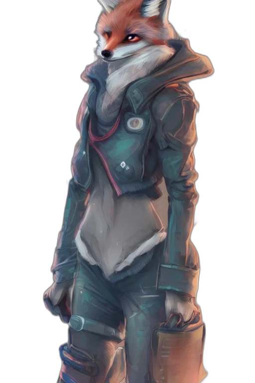 jacket, robot, mask, creature transparent PNG cut-out