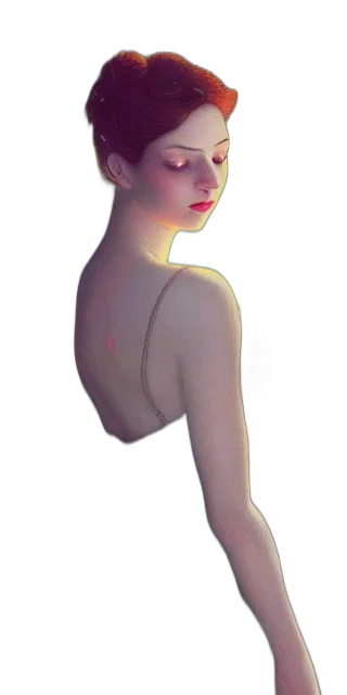 dress, face, crown, jewelry, watercolor, concept art, photorealistic, oil painting transparent PNG cut-out