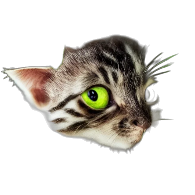 animal, creature, staff, face, photorealistic, 3d render, pixel art, fantasy art transparent PNG cut-out