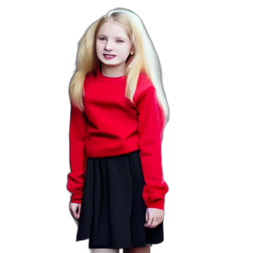dress, jacket, hair, photorealistic, 3d render, concept art, red, long transparent PNG cut-out