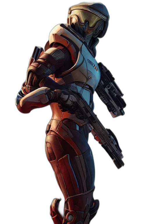weapon, robot, staff, concept art transparent PNG cut-out