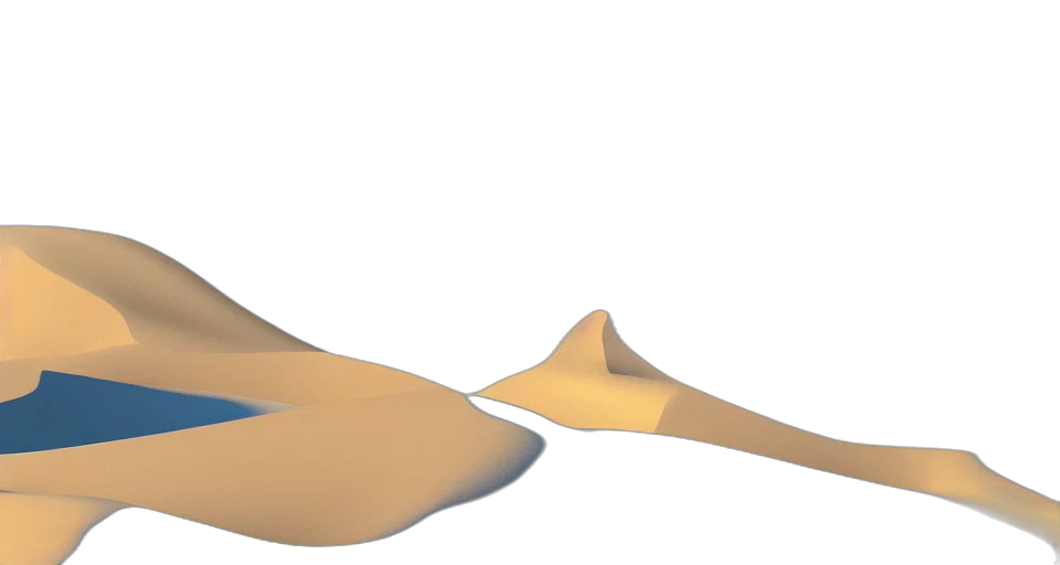 shoes, umbrella, sword, mask, 3d render, concept art, photorealistic, underwater transparent PNG cut-out