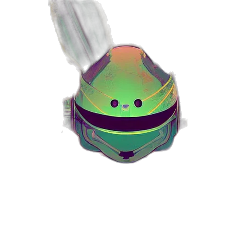 robot, mask, jewelry, hat, vaporwave, 3d render, concept art, photorealistic transparent PNG cut-out