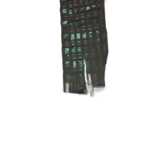 dress, jacket, weapon, mask, 3d render, pixel art, concept art, vaporwave transparent PNG cut-out