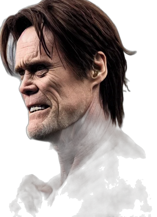 face, photorealistic, concept art, 3d render transparent PNG cut-out