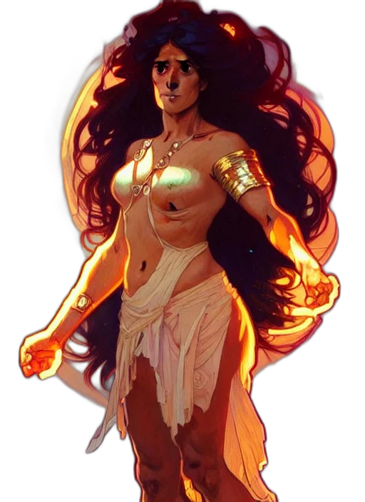 dress, concept art, fantasy art, comic book art transparent PNG cut-out