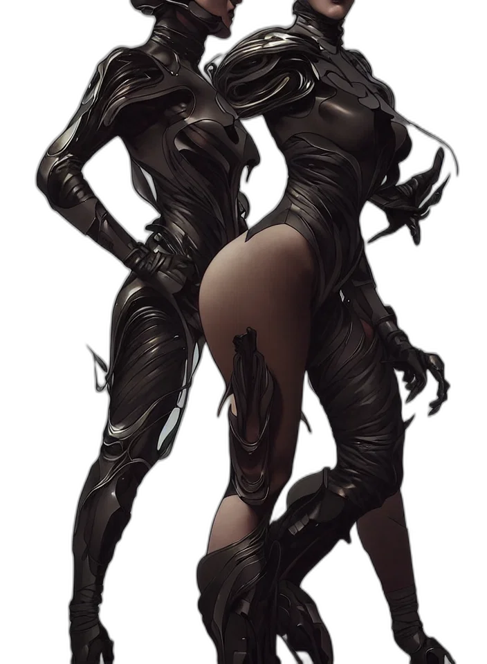 robot, creature, mask, weapon transparent PNG cut-out