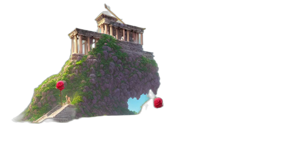 crown, tree, building, flower transparent PNG cut-out