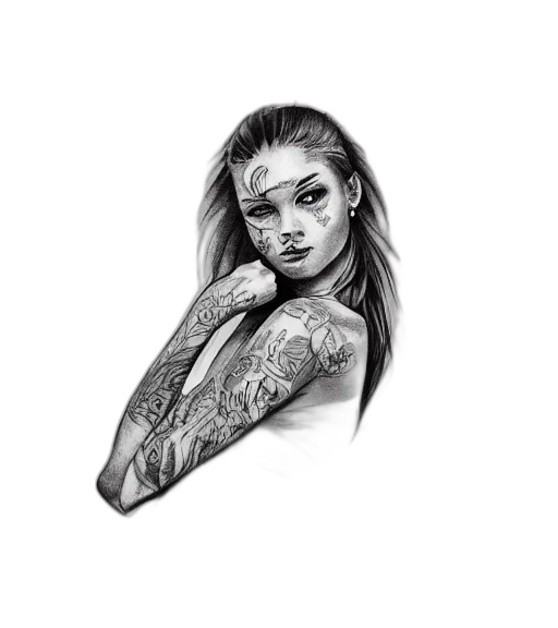 face, jewelry, photorealistic, fantasy art transparent PNG cut-out