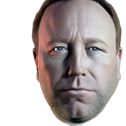 face, mask, robot, 3d render transparent PNG cut-out