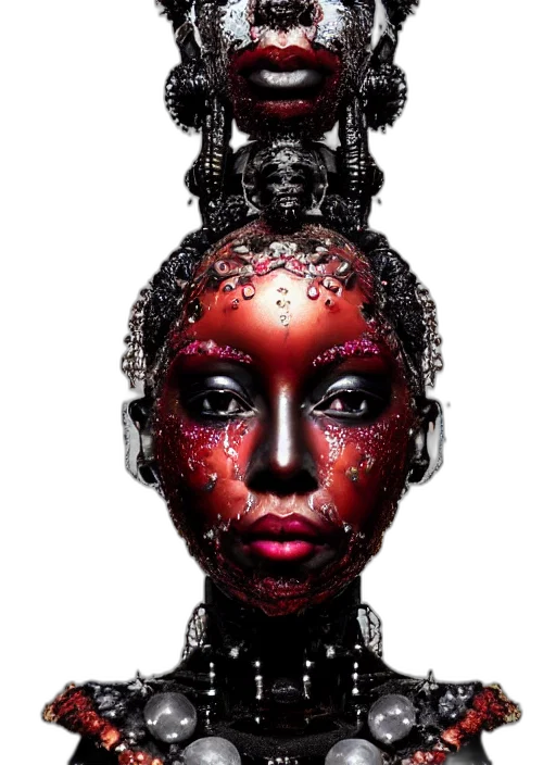 robot, crown, face, mask transparent PNG cut-out